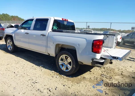 2018 Chevrolet Silverado 1500 Custom из США, поврежденный, VIN 3GCPCPECXJG348435